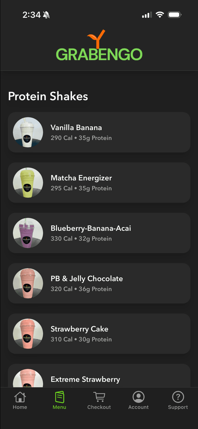 Grabengo app screenshot 2